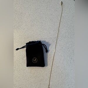 Mejuri Baby 14K Yellow Gold Curb Chain Anklet